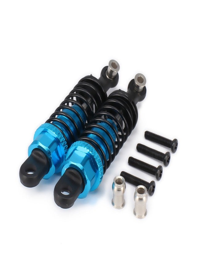 HobbyCrawler 4pcs Front/Rear Shock Absorber Kits for 1/18 RC Wltoys A959 A969 A979 K929 Parts Buggy Truck Rally Car Upgrades (Blue) - Image 2